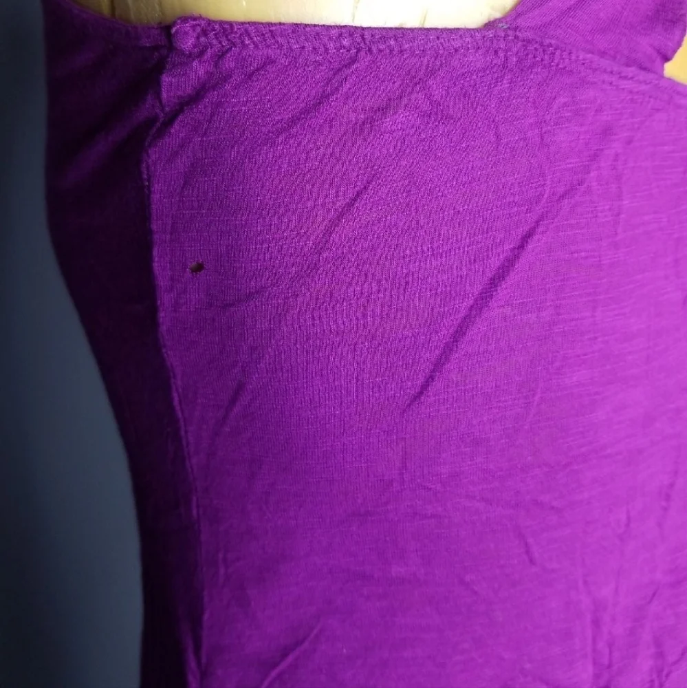 SOLD Twentyone purple racerback tank top - Picture 5 of 5